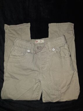Levi's Boys Light Tan Drawstring Pants